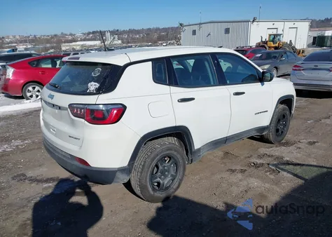 2019 Jeep Compass Sport 4X4 from USA, damaged, VIN 3C4NJDAB3KT854089